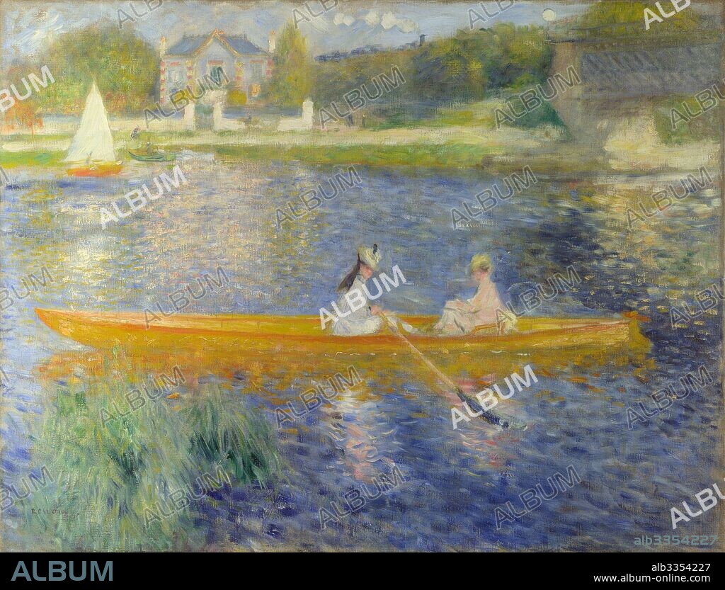 PIERRE AUGUSTE RENOIR. The Skiff (La Yole).