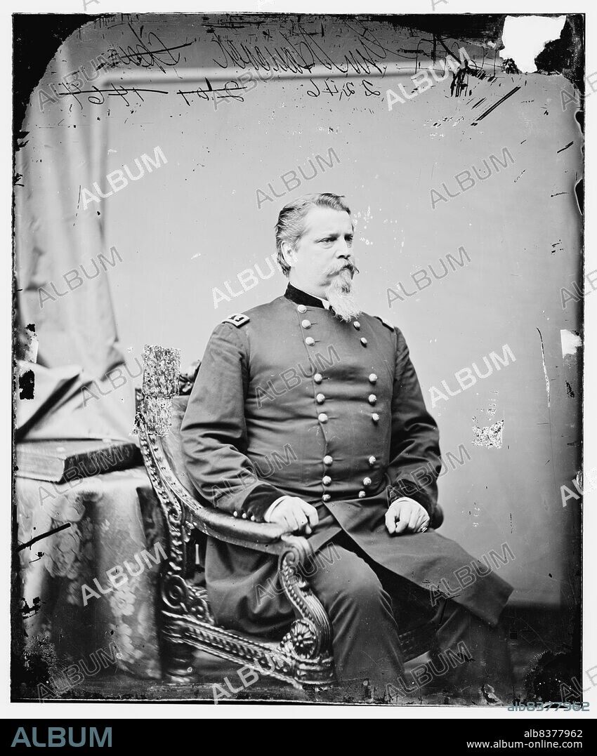 Gen. W.S. Hancock, U.S.A., between 1860 and 1875. [Politician and soldier].