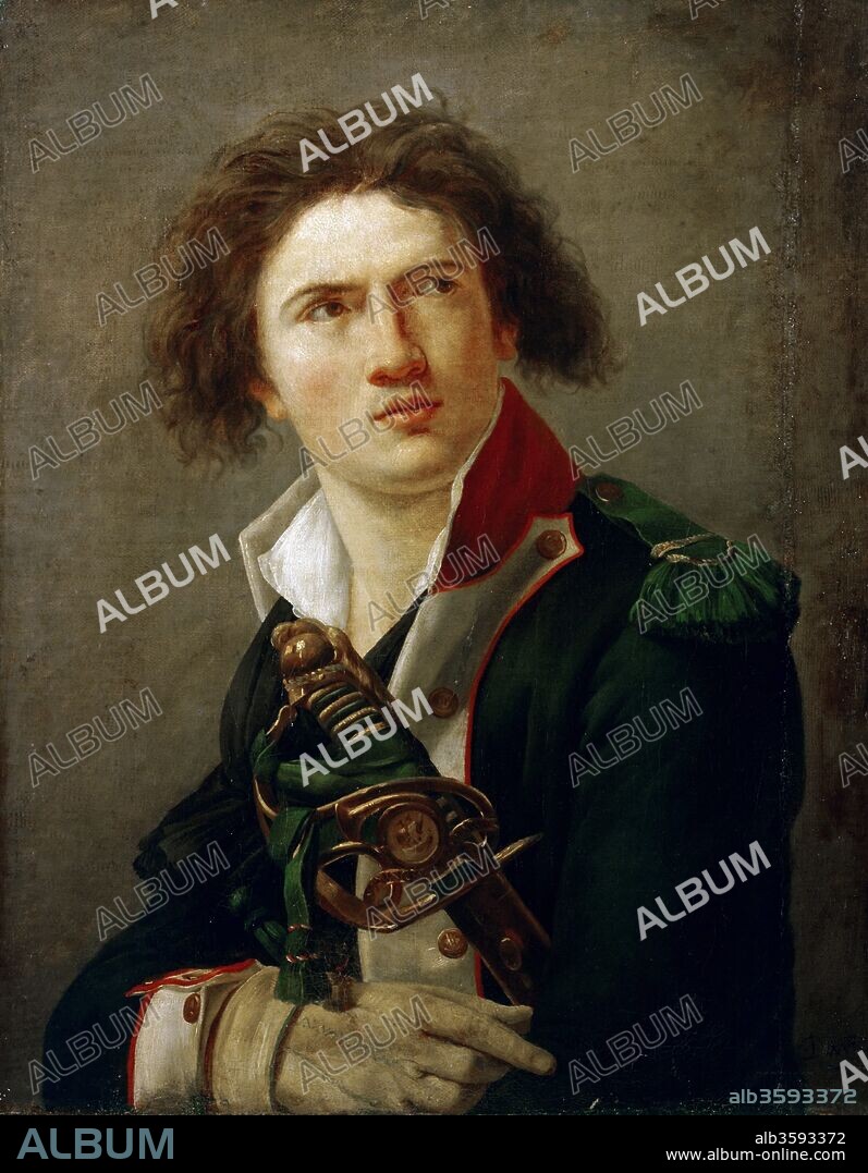 JACQUES LOUIS DAVID. Louis-Lazare Hoche (1768-1797).