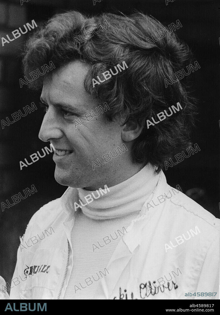 Racing Driver Jackie Oliver.