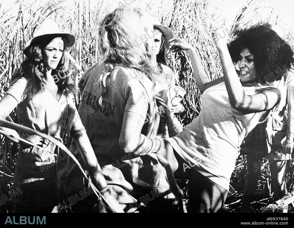 PAM GRIER en CARCEL DE MUJERES, 1971 (THE BIG DOLL HOUSE), dirigida por JACK HILL. Copyright NEW WORLD PICTURES.