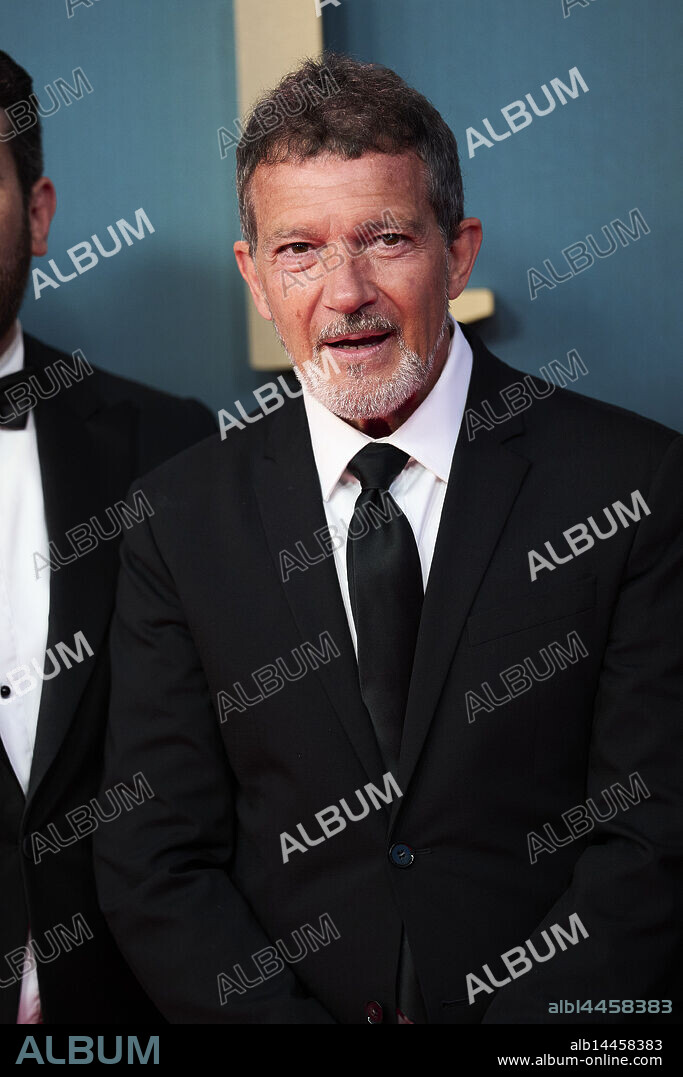 Antonio Banderas attends Talia Awards 2025 red carpet at Fernando Fernan Gomez Theatre on May 12, 2025 in Madrid, Spain.