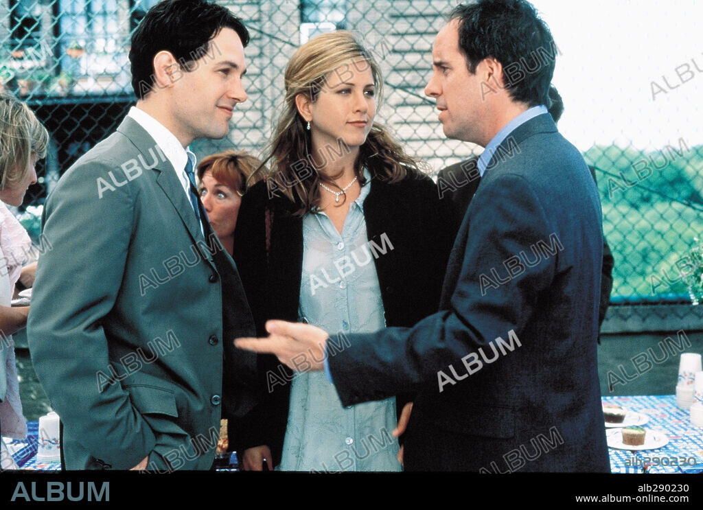 JENNIFER ANISTON y PAUL RUDD en MUCHO MÁS QUE AMIGOS, 1998 (THE OBJECT OF MY AFFECTION), dirigida por NICHOLAS HYTNER. Copyright 20TH CENTURY FOX / WETCHER, BARRY.
