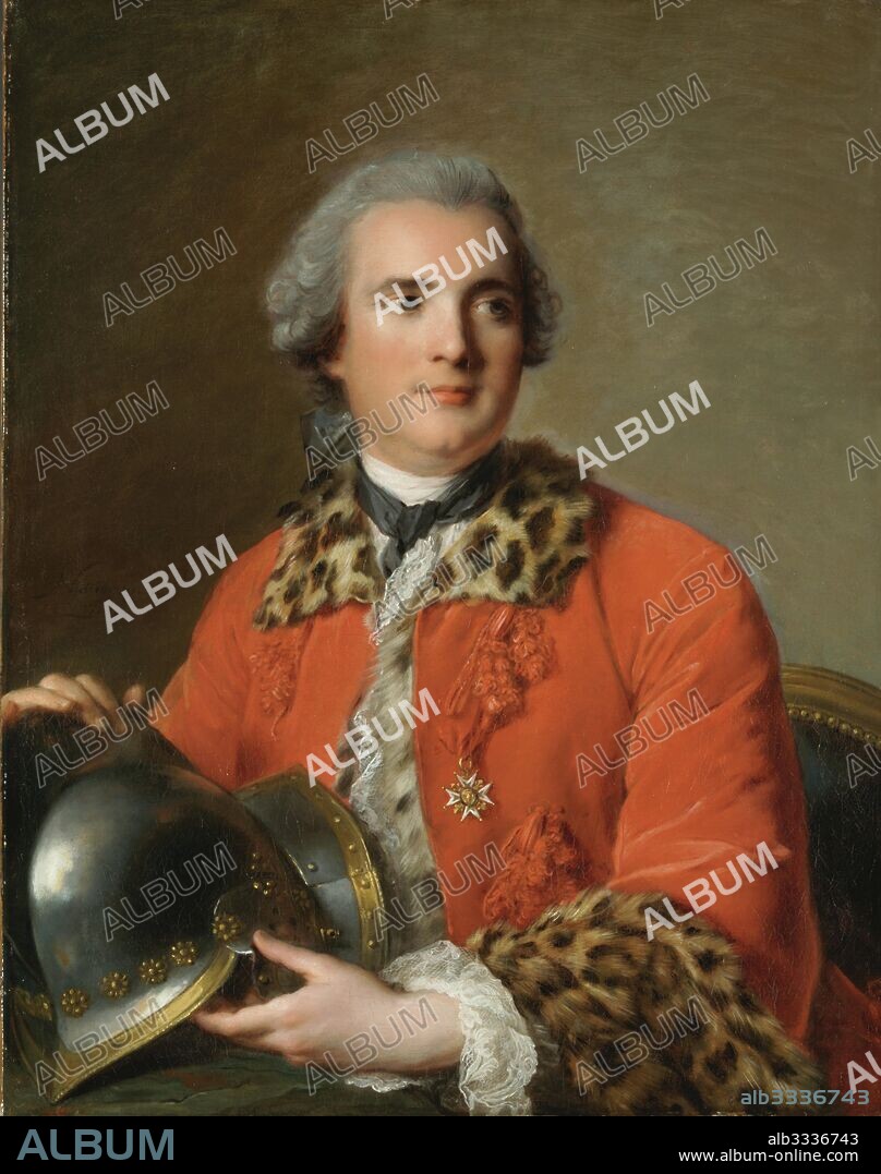 JEAN-MARC NATTIER. Portrait of Jean-Victor de Rochechouart de Mortemart (1712-1771).