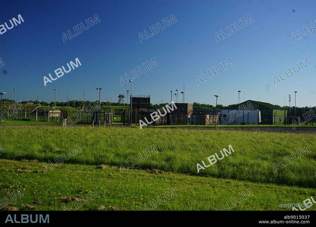 RAF Upper Heyford was a Royal Air Force station located 5 miles (8 km) north-west of Bicester, Oxfordshire, England. The station was first used by the Royal Flying Corps in 1916 but was not brought into use for flying until July 1918 by the Royal Air Force. During the inter-war years and continuing through the Second World War until 1950 Upper Heyford was used mainly as a training facility. During the Cold War, Upper Heyford initially served as a base for United States Air Force Strategic Air Command (SAC) strategic bombers and later United States Air Forces In Europe (USAFE) tactical reconnaissance, fighter and fighter-bomber aircraft in the UK. With the end of the Cold War, the presence of the 20th TFW was deemed no longer necessary in the United Kingdom. The USAF presence at RAF Upper Heyford was gradually run down (phased down). 2017.