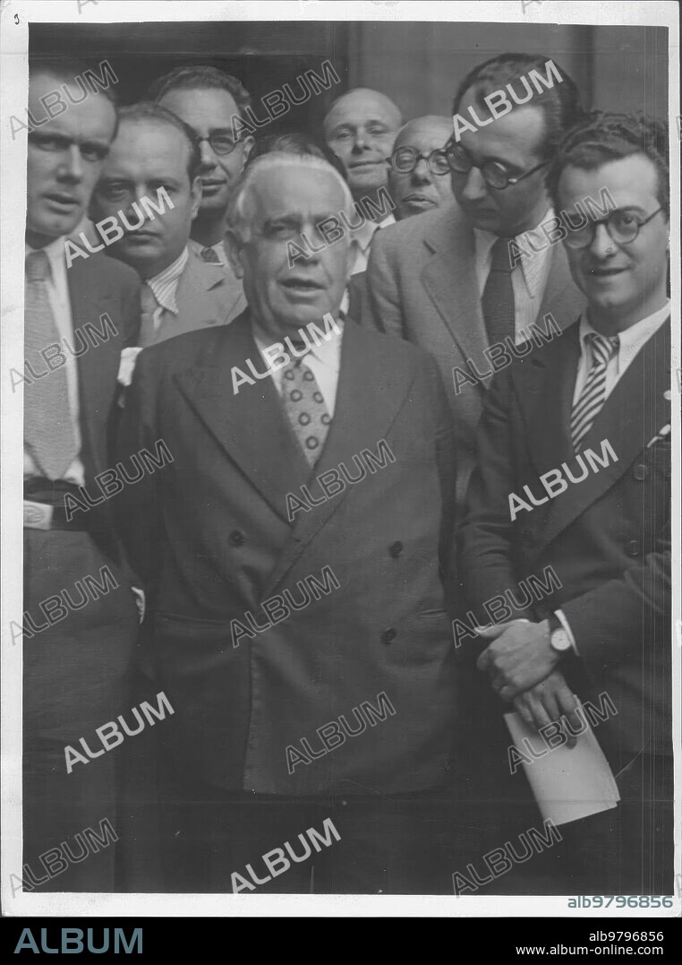 27 septiembre 1935. El Sr. Chapaprieta, encargado de formar gobierno.