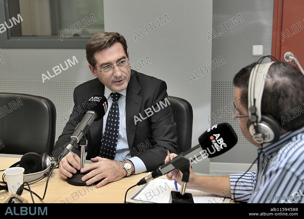 Sevilla, 31/10/2012. Entrevista con Rafael Carmona del Pp, en Abc punto Radio. Foto: J. M. Serrano. Archsev.