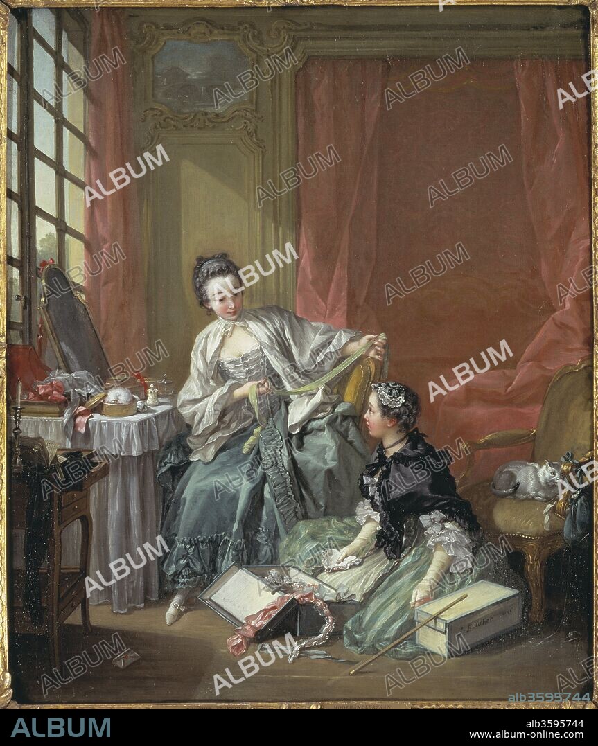 FRANCOIS BOUCHER. The Milliner.