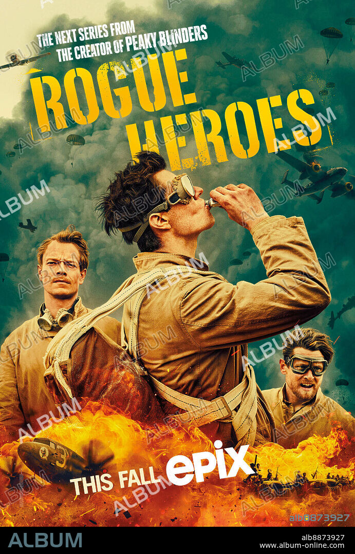 Poster of SAS ROGUE HEROES, 2022, directed by TOM SHANKLAND. Copyright Kudos Productions / K Films.