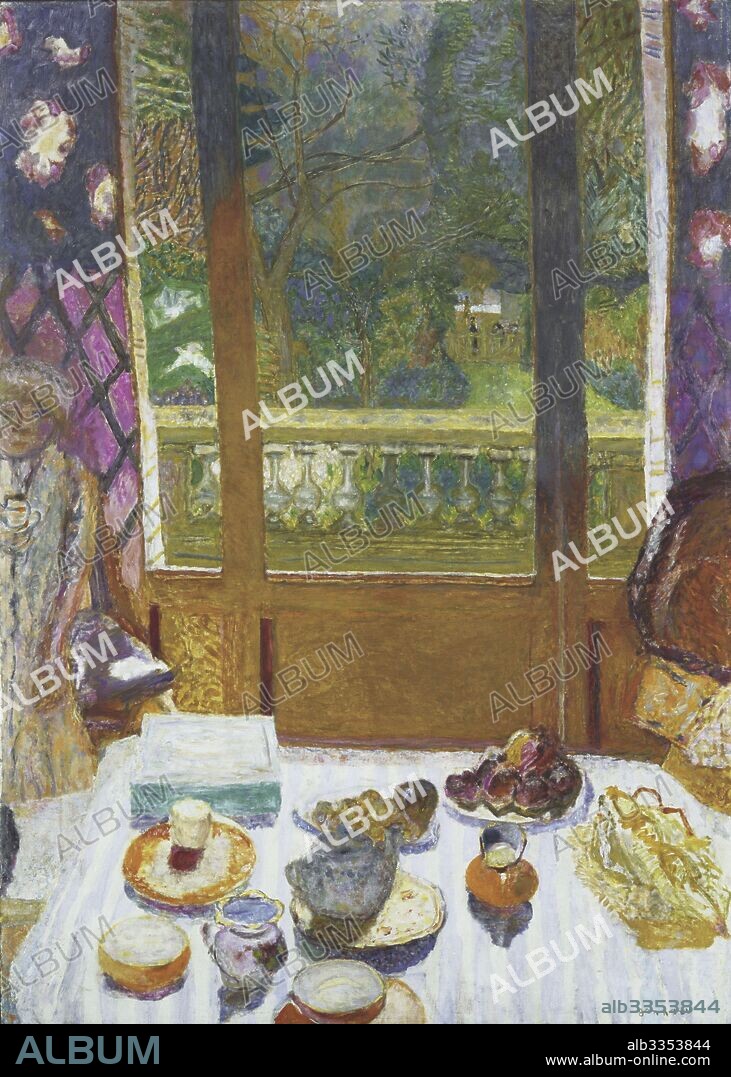 PIERRE BONNARD. Dining Room Overlooking the Garden (The Breakfast Room).