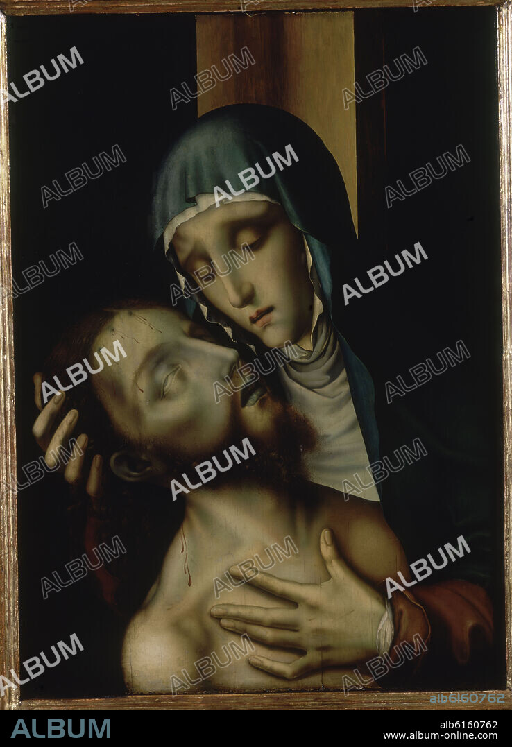 LUIS DE MORALES 1510/1586 EL DIVINO MORALES. LA PIEDAD - 1560/1570 - RENACIMIENTO ESPAÑOL - ESCUELA SEVILLANA.