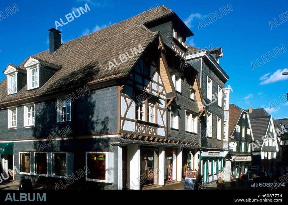 Velbert-Langenberg, Ortsansicht.