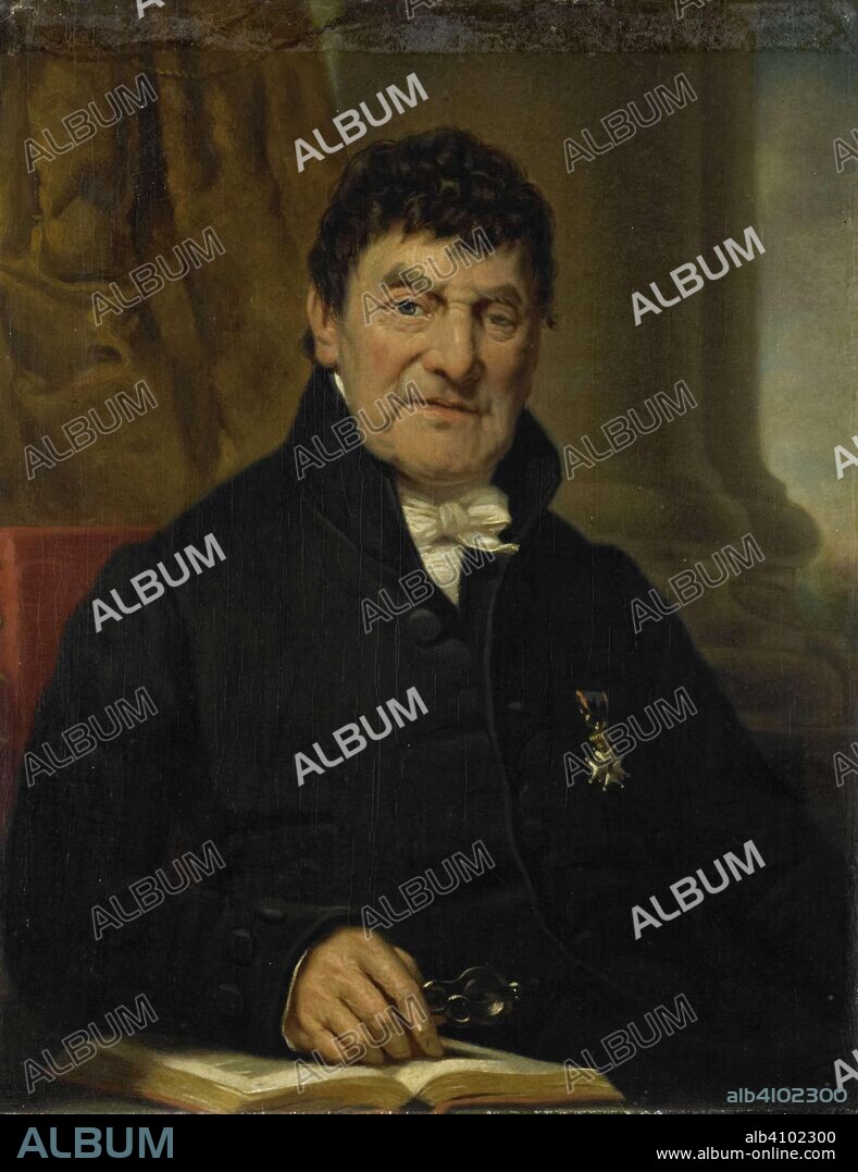 JAN ADAM KRUSEMAN. Dr Cornelis Hendrik à Roy (1751-1833), Physician and Biographer. Dating: 1833. Measurements: h 34 cm × w 28 cm.