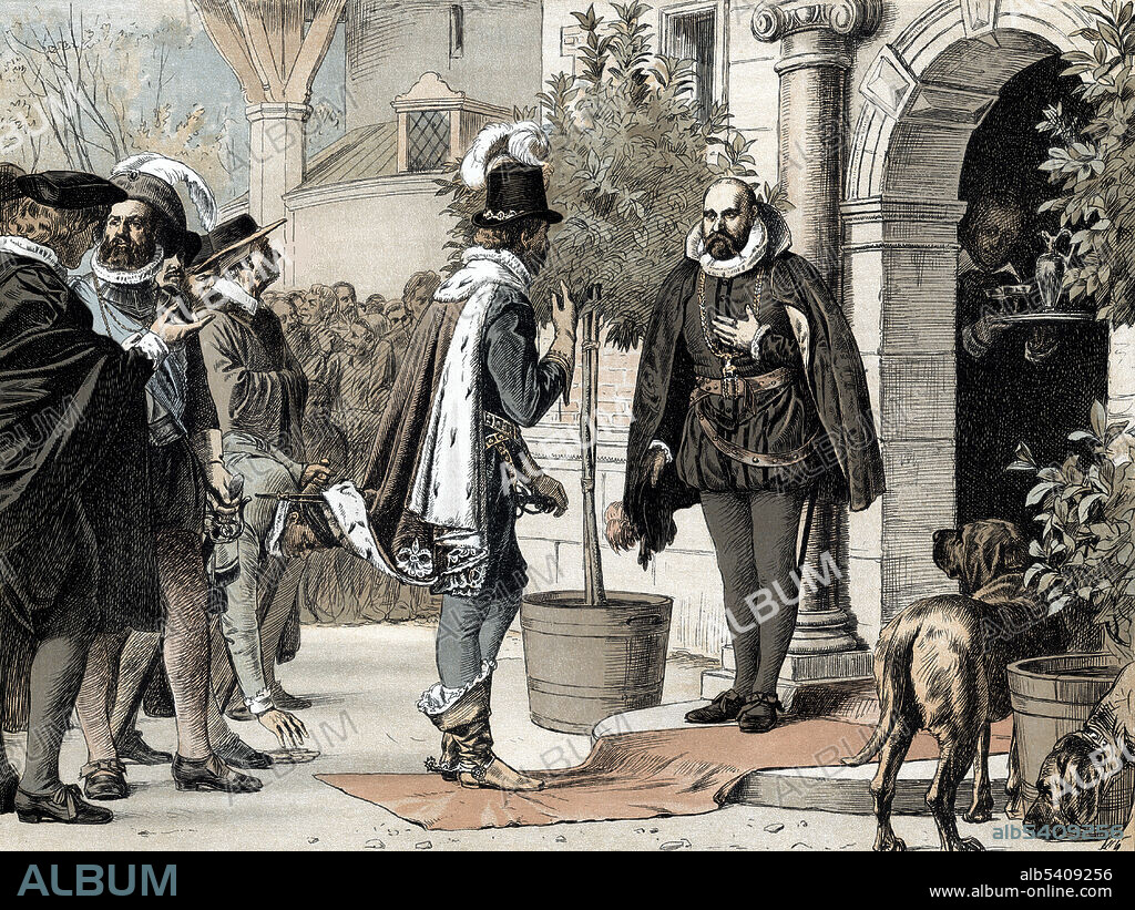 Tycho Brahe Receives James VI at Uraniborg, 1590