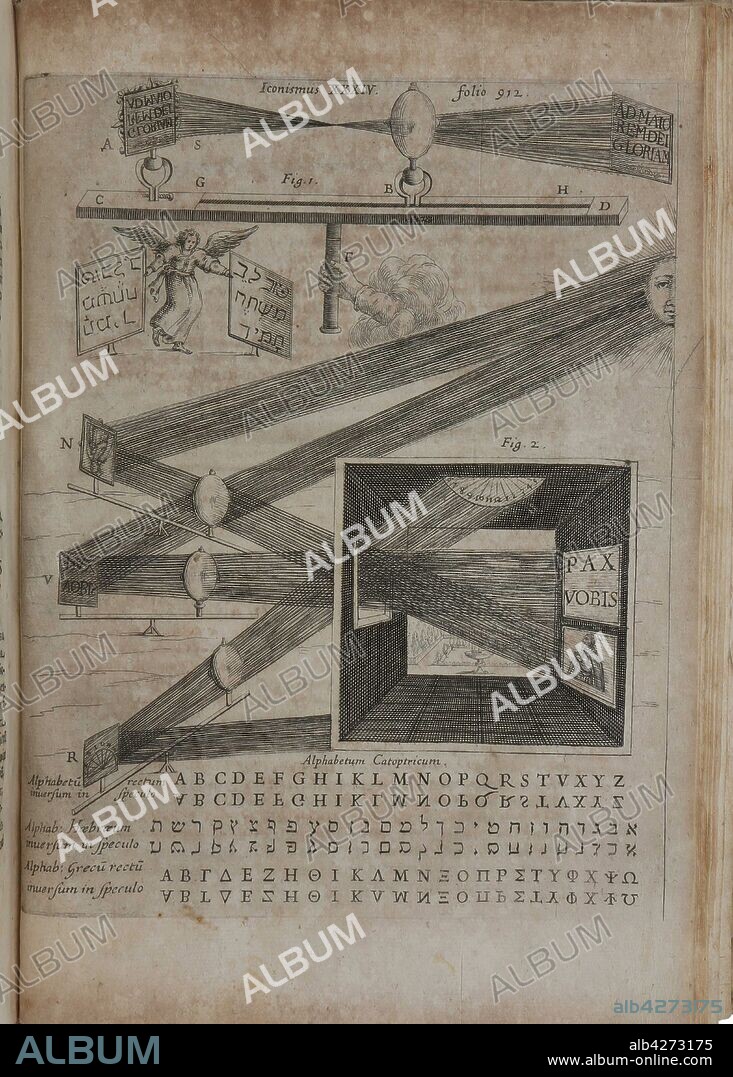 ATHANASIUS KIRCHER. Ars magna lucis et umbrae.