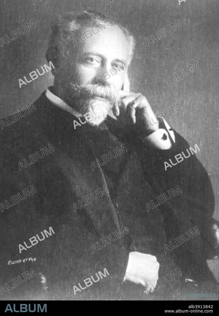 'Cambon (Paul)', c1893. Pierre Paul Cambon (1843-1924), French diplomat. From the 2e collection [Felix Potin, c1893].