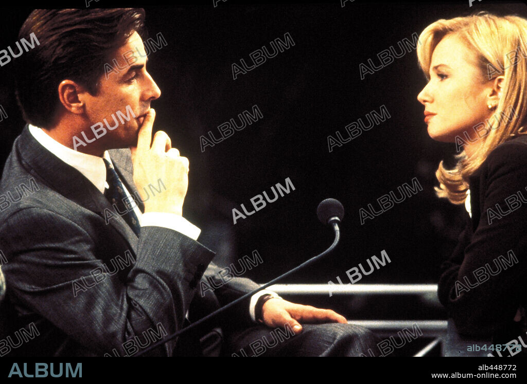 DON JOHNSON y REBECCA DE MORNAY en EL ABOGADO DEL DIABLO, 1993 (GUILTY AS SIN), dirigida por SIDNEY LUMET. Copyright HOLLYWOOD PICTURES / HAYES, KERRY.
