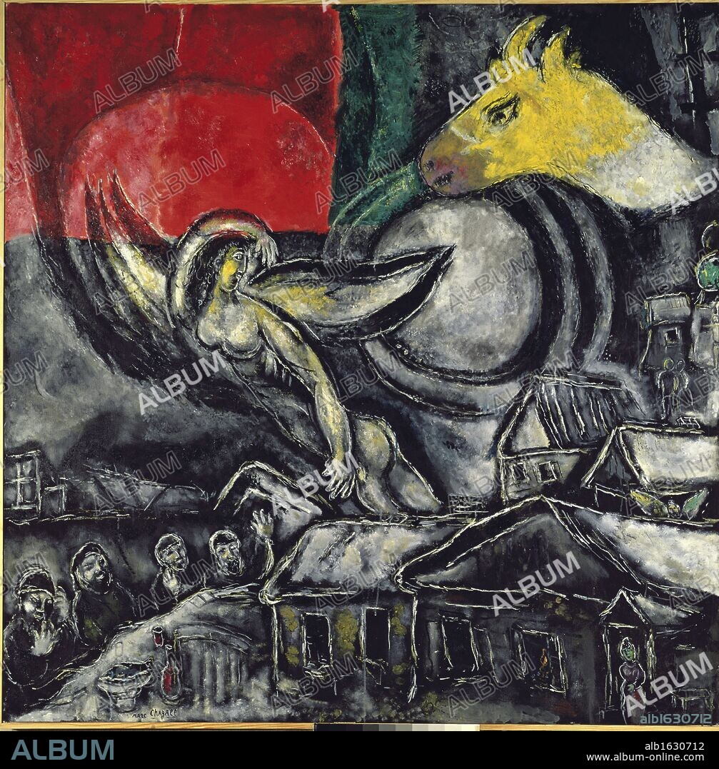 Palm Sunday by Marc Chagall, 1968, 1887-1985, Collection of the Artist.