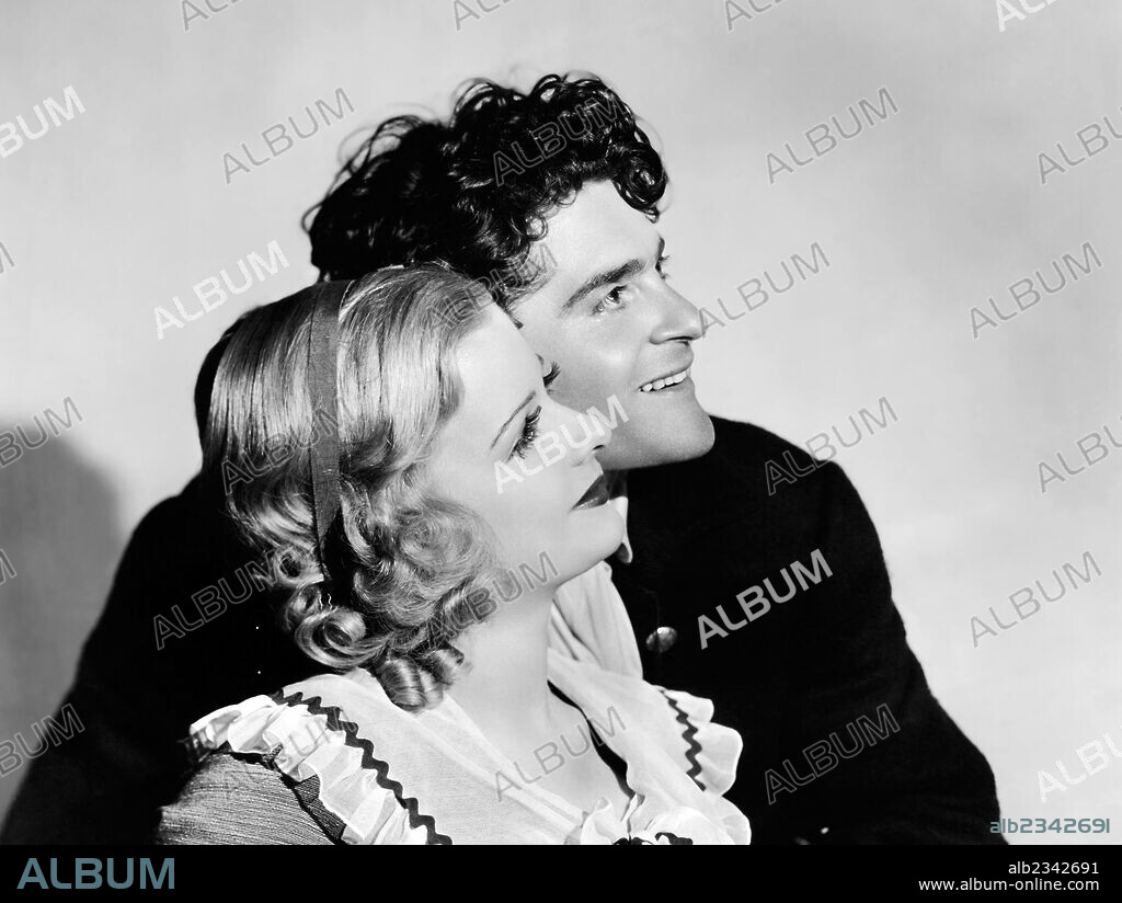 FRANCIS LEDERER and JOAN BENNETT in THE PURSUIT OF HAPPINESS, 1934, directed by ALEXANDER HALL. Copyright PARAMOUNT PICTURES.