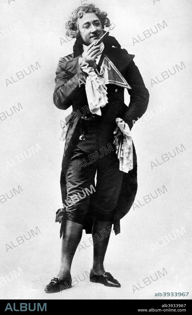 Fred Terry (1863-1933), English actor, 1906.