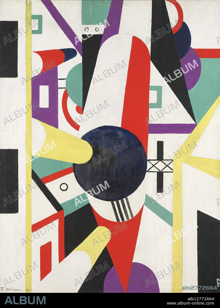 THORVALD HELLESEN. Composition, 1920.