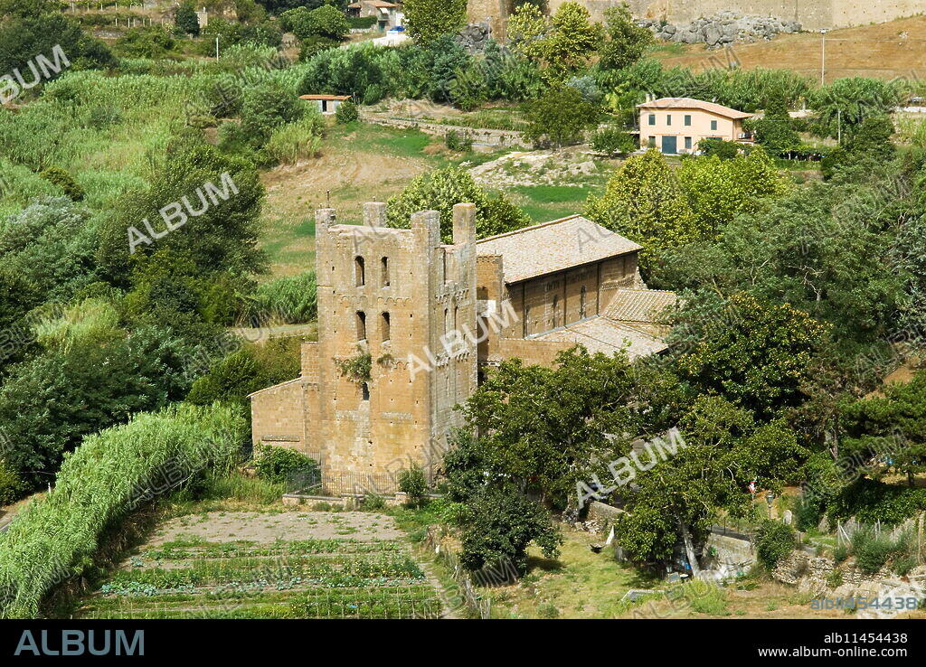 Santa Maria Maggiore church, Tuscania, Viterbo, Latium, Lazio, Italy, Europe.