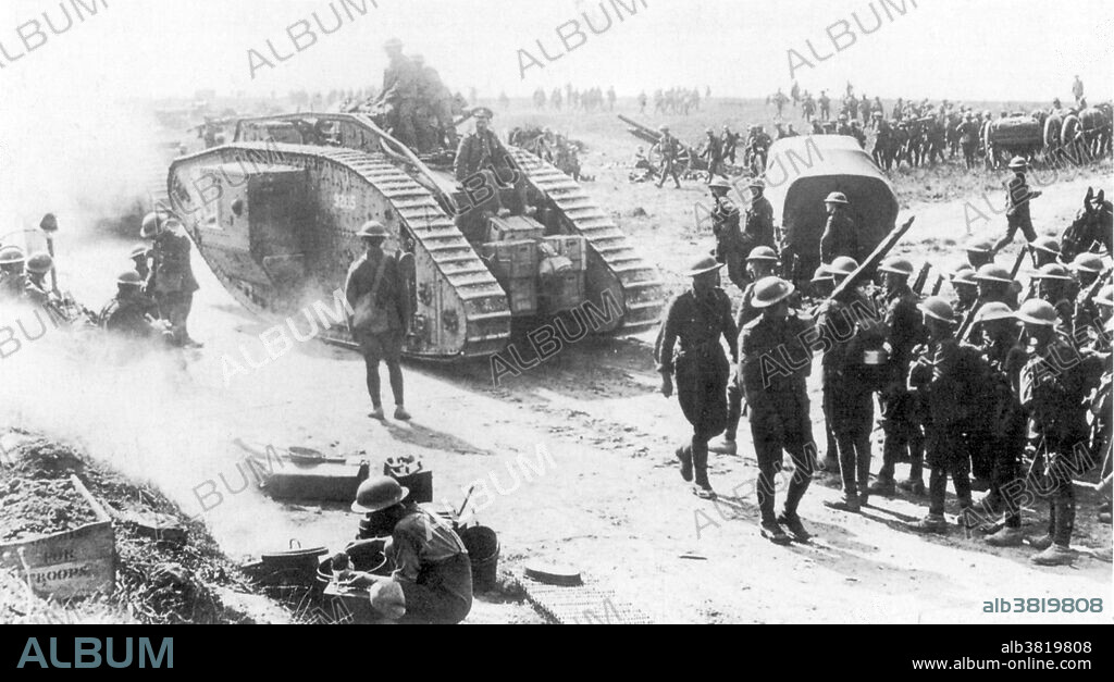 WWI, British Mark V Tank, 1918