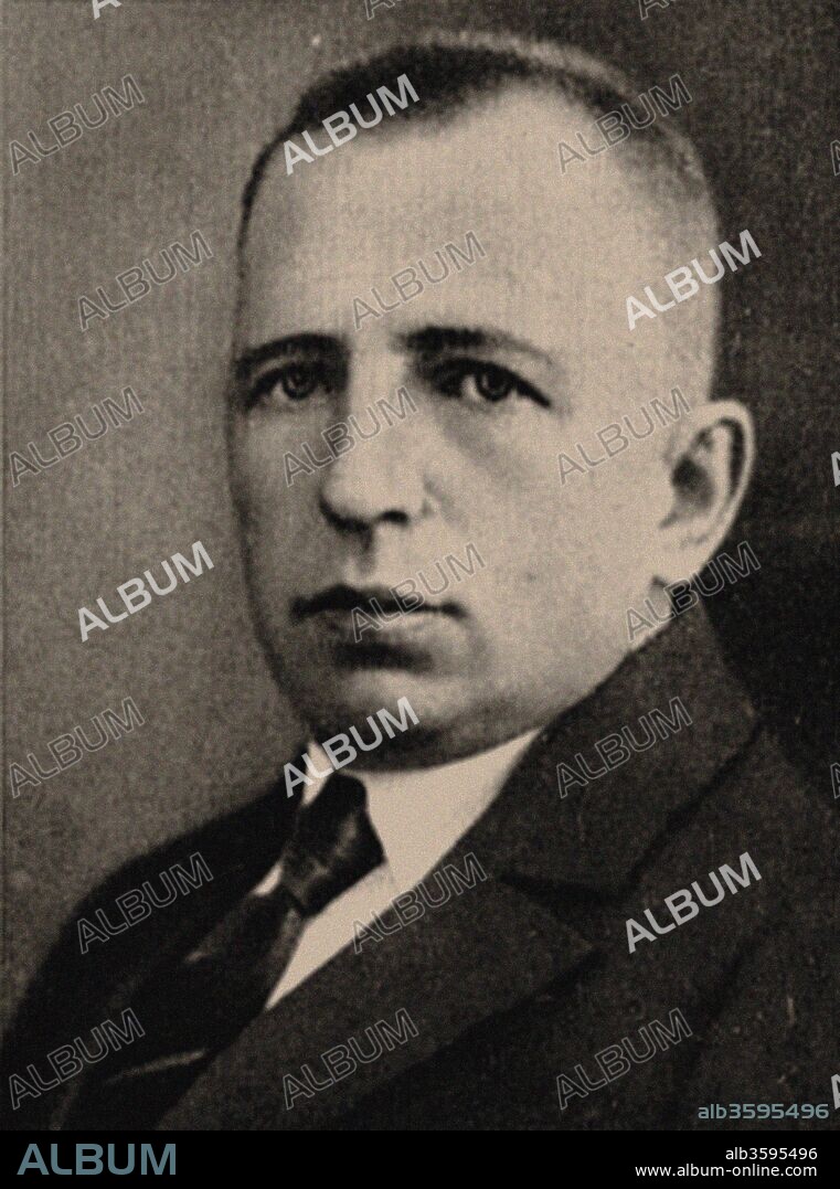 ANÓNIMO. Andrei Sergeyevich Bubnov (1884-1938).