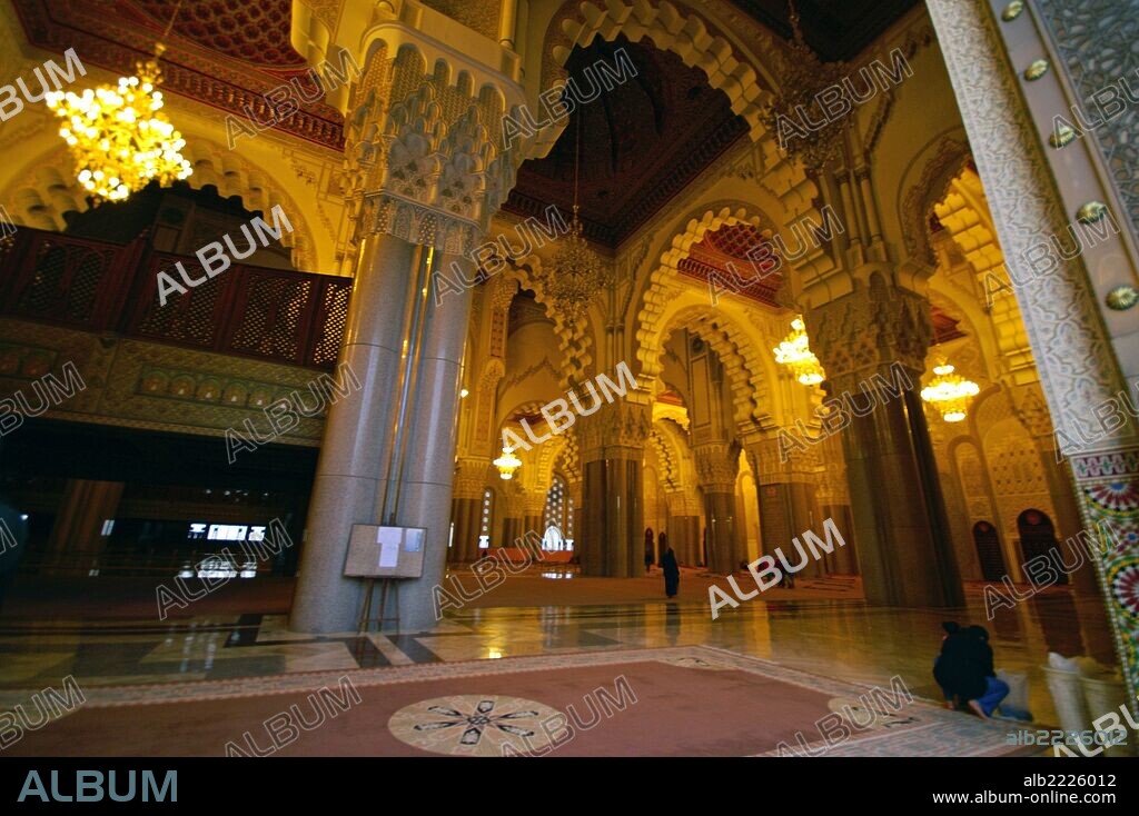 MICHEL PINSEAU. Mezquita Hassan II.Casablanca(Dar-el-Beïda). Marruecos. Magreb. Africa.