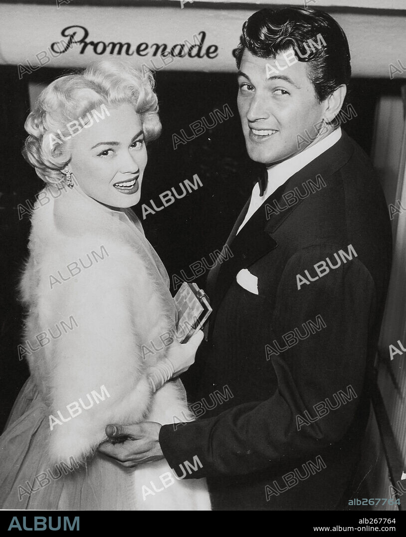 MAMIE VAN DOREN and ROCK HUDSON.