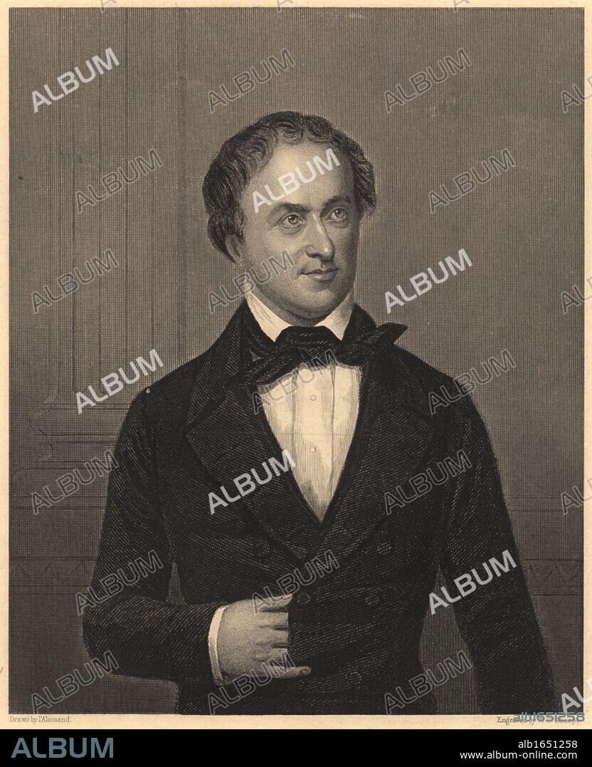 Heinrich Rose (1795-1864), German mineralogist and analytical chemist. Professor of chemistry at Berlin university from 1823. From James Sheridan Muspratt "Chemistry" (London, c1860). Engraving.  (Photo by: Universal History Archive/UIG via Getty Images).
