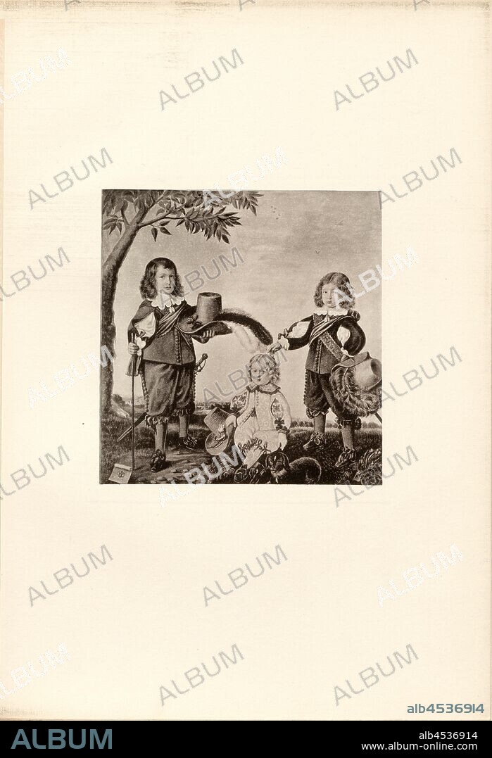 Three sons of the mayor Hans Caspar Escher, Hans Caspar Escher (1651-1727), Hans Conrad Escher (1653-1702) and Hans Jakob Escher vom Glas (1656-1734), ill., 9, according to p. 102, Ulrich, Hans Jakob (pinx.), 1885, Carl Keller-Escher: Fünfhundert und sechzig Jahre aus der Geschichte der Familie Escher vom Glas: 1320-1885. Festgabe zur Feier des fünfhundertsten Jahrestages ihrer Einbürgerung zu Zürich. Zürich: Druck von David Bürkli, 1885.