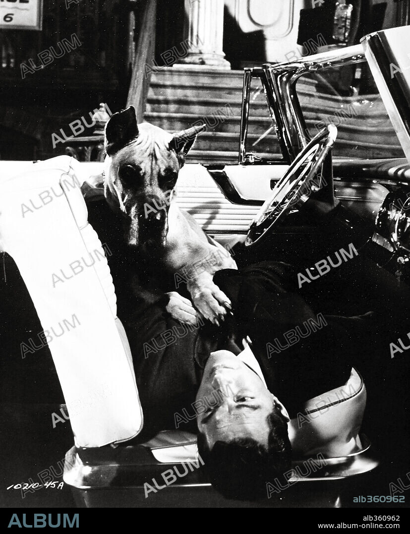 DEAN MARTIN in HOLLYWOOD OR BUST, 1956, unter der Regie von FRANK TASHLIN. Copyright PARAMOUNT PICTURES.