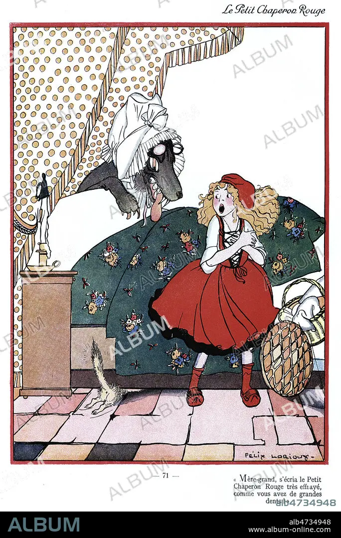 FELIX LORIOUX. PETIT CHAPERON ROUGE - Album alb4734948