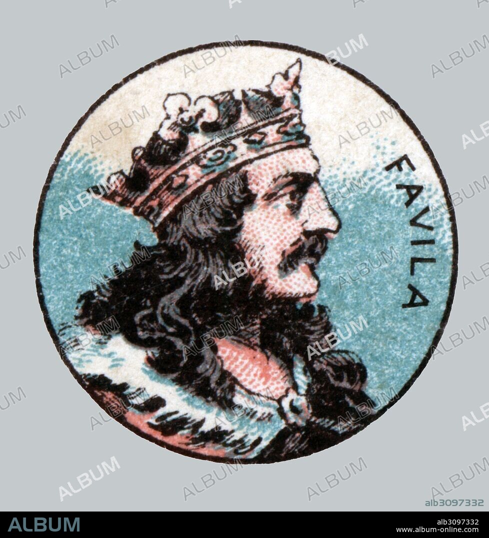 España. Edad media. Favila (?-739), rey de Asturias del 737 al 739.