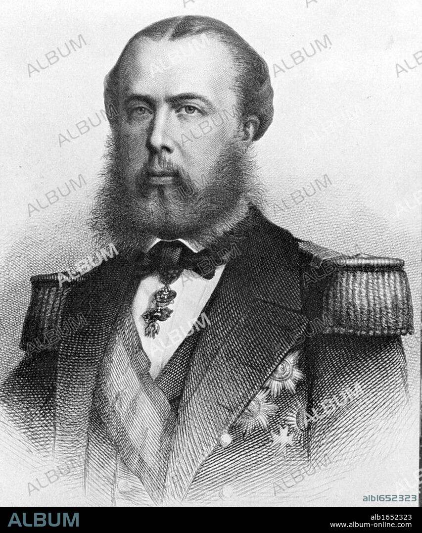 Emperor Maximilian I of Mexico:  Maximilian (1832-1967) was born Archduke Ferdinand Maximilian Joseph of Austria and was proclaimed Emperor of Mexico on 10 April 1864 with the backing of Napoleon III of France. Few foreign government recognised his regime, which was also the case with Mexican liberals.  The ensuing conflict ended with the Emperor's execution.