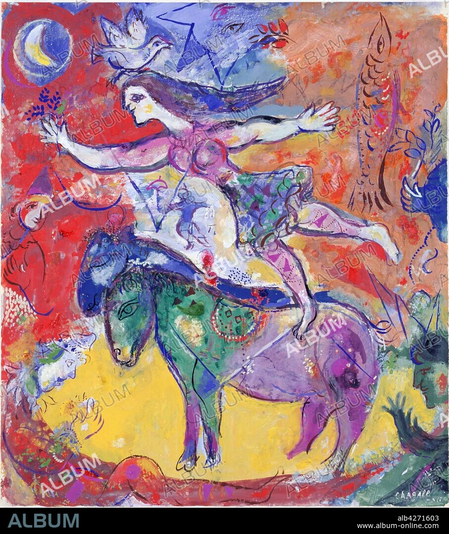 MARC CHAGALL. Circus.