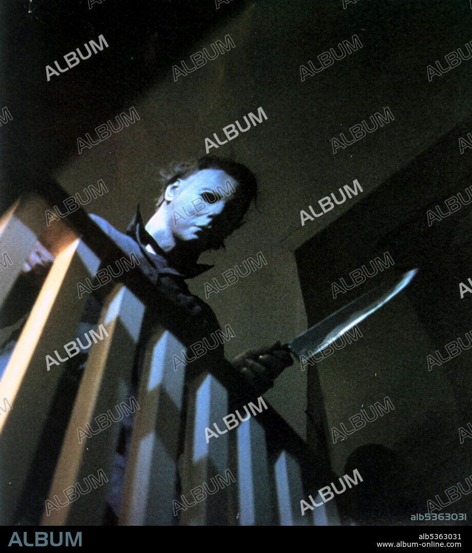 NICK CASTLE in HALLOWEEN, 1978, directed by JOHN CARPENTER. Copyright FALCON INTERNATIONAL.