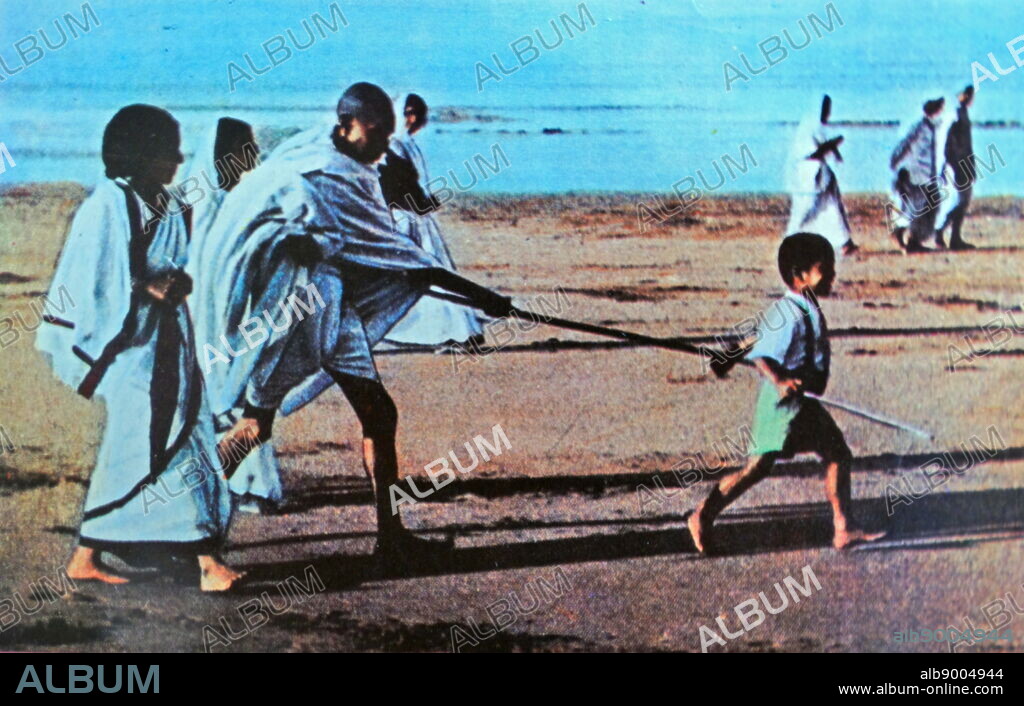 Gandhi in March 1930launches the Salt March to Dandi to make salt, in defiance of the British tax on salt. himself. Mohandas Karamchand Gandhi (1869 1948) preeminent leader of the Indian independence movement in British-ruled India. Employing nonviolent civil disobedience, Gandhi led India to independence and inspired movements for civil rights and freedom across the world.