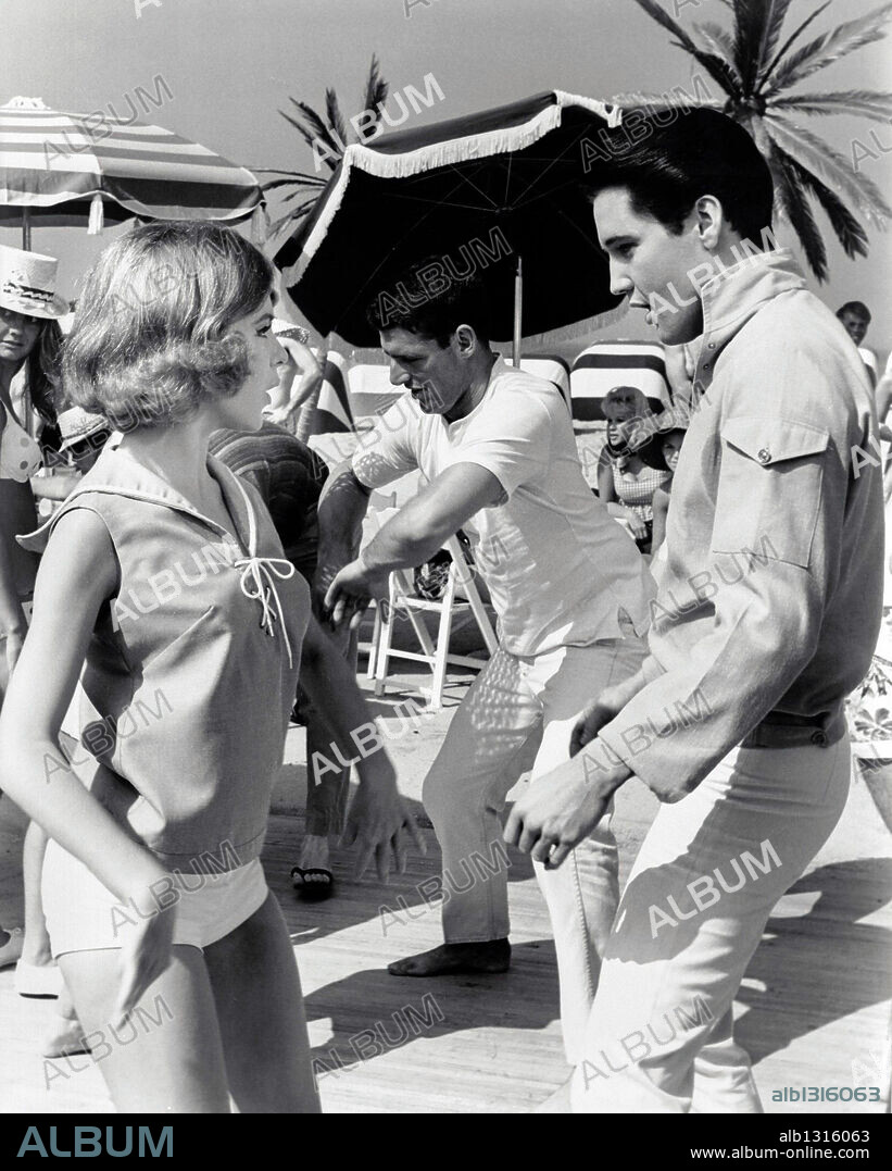 ELVIS PRESLEY in GIRL HAPPY, 1965, directed by BORIS SAGAL. Copyright M.G.M.