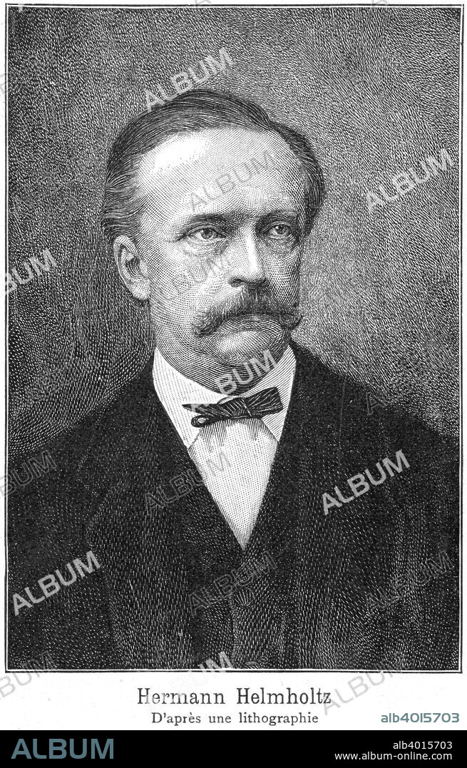 Hermann Helmholtz (1821-1894). German physicist and physiologist. Invented the Opthalmascope in 1851. (19th century).