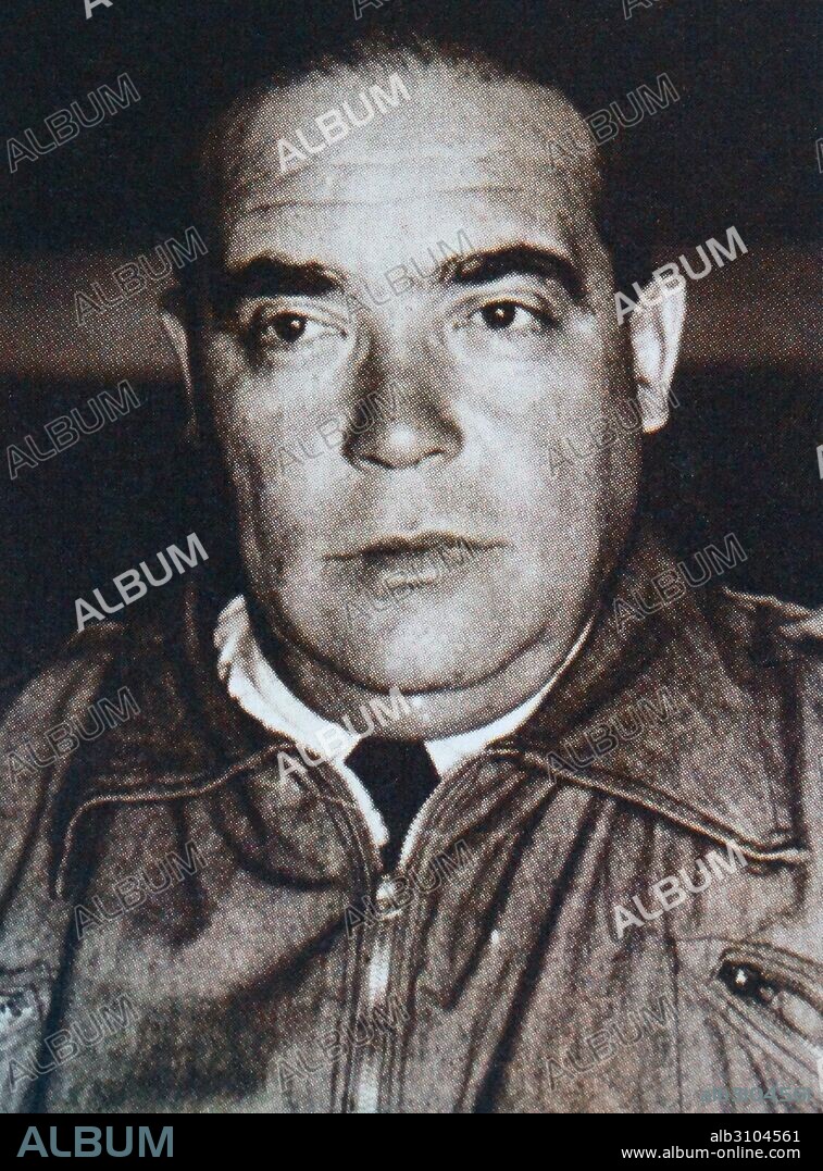 Wenceslao Carrillo Alonso (1889 - 1963) Spanish Socialist leader, father of Santiago Carrillo. He belonged to the "Caballerist" faction of the Spanish Socialist Workers' Party during the Spanish Civil War.