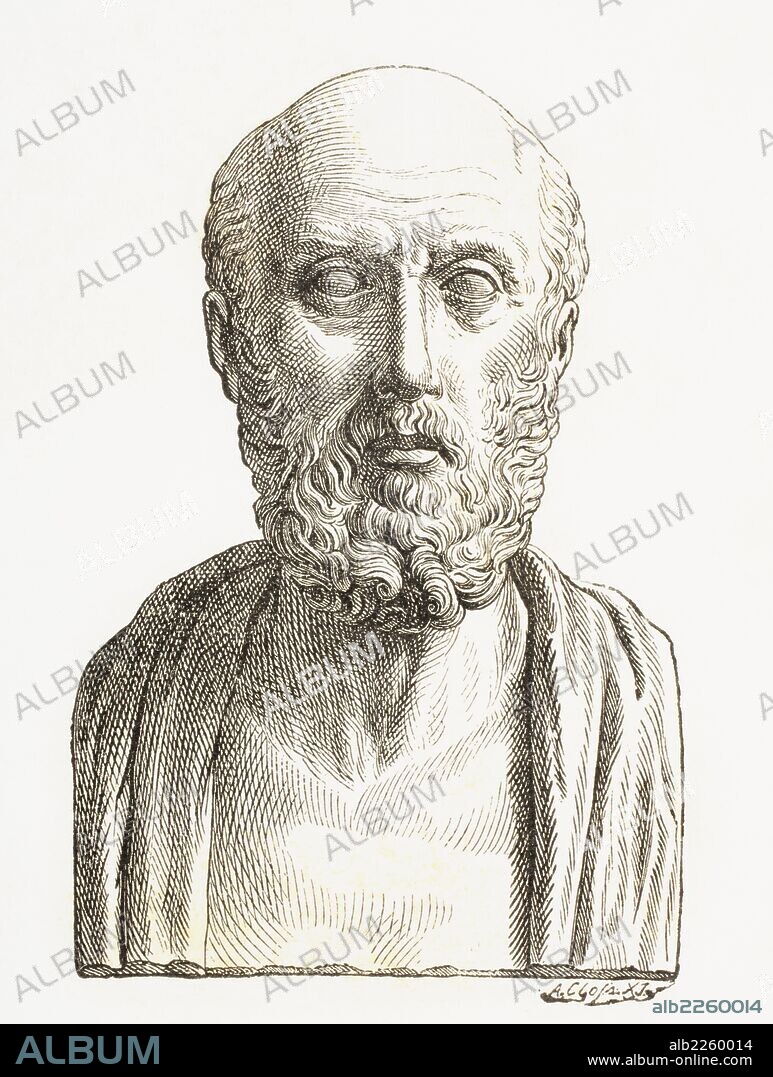 Hippocrates Of Cos Or Hippokrates Of Kos.