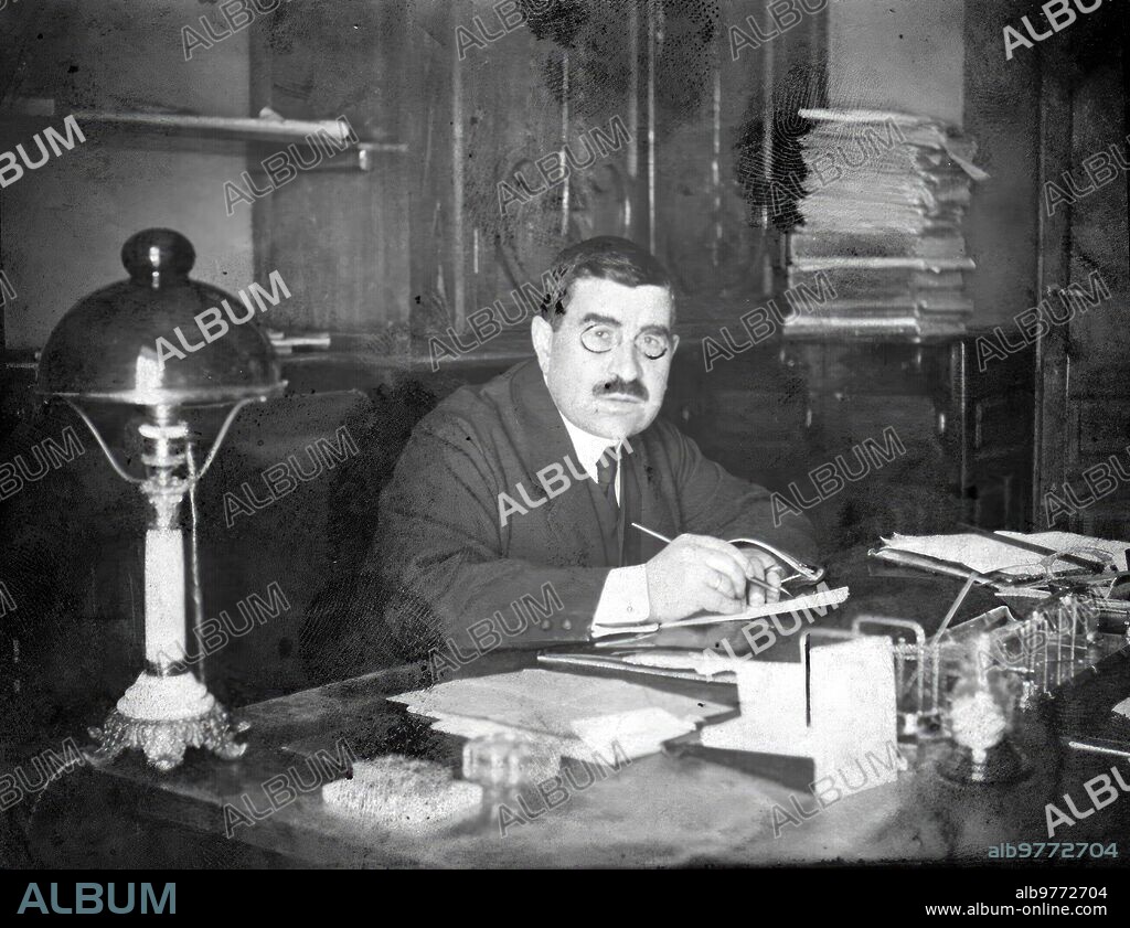 Septiembre 1916. Albacete y su Feria. D. Francisco Fontecha, actual alcalde de Albacete. Foto: Julian Collado -fecha Aproximada.