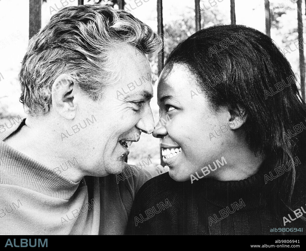Peter finch, eletha barrett, new york, 1968.