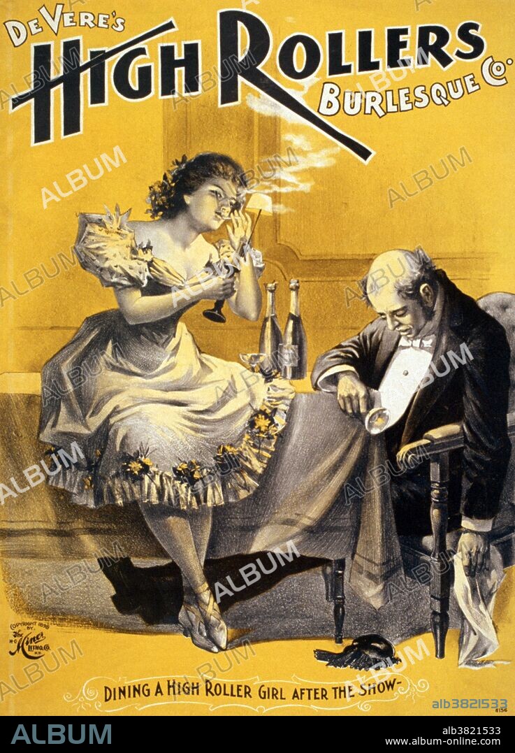 Devere's High Rollers Burlesque Company, 1898