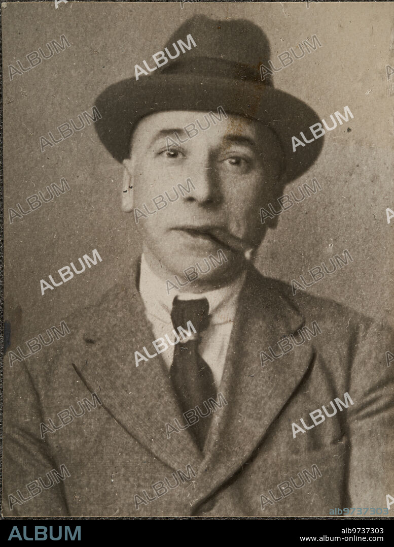 1920. D. Felix Graupera presidente de la Asociacion patronal de Barcelona, herido Em el reciente atentado.