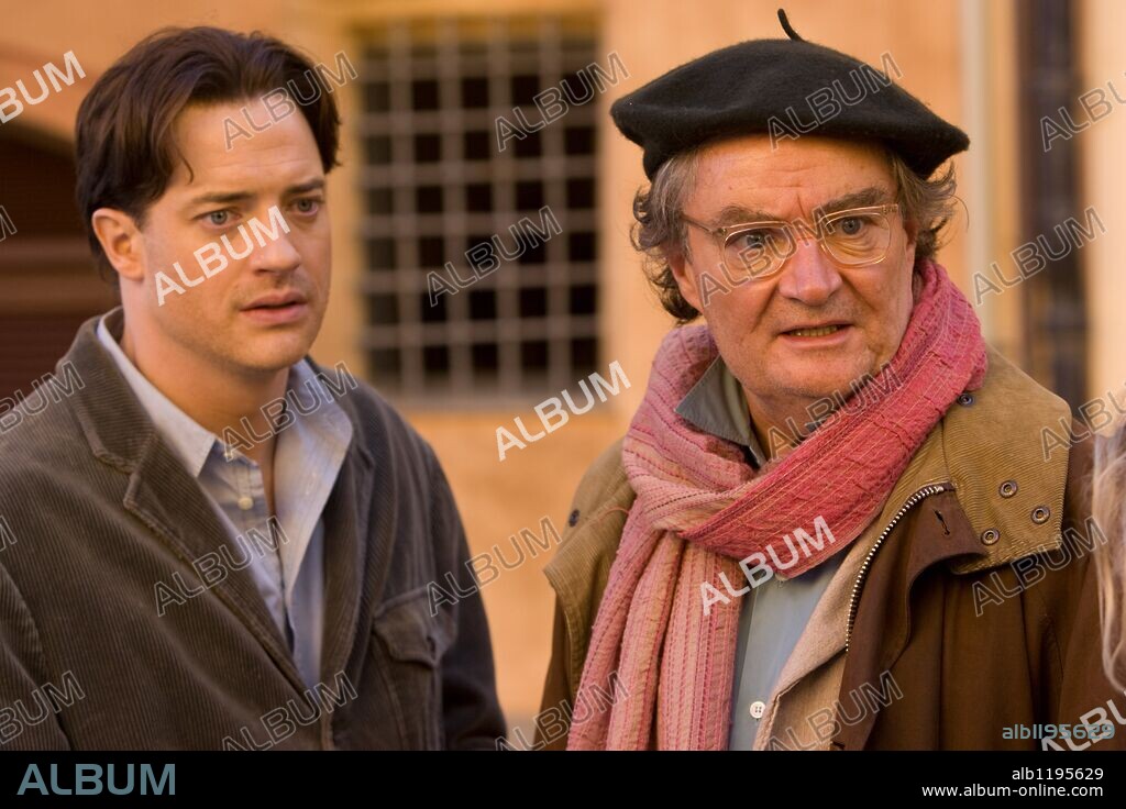 BRENDAN FRASER and JIM BROADBENT in INKHEART, 2008, directed by IAIN SOFTLEY. Copyright NEW LINE CINEMA.