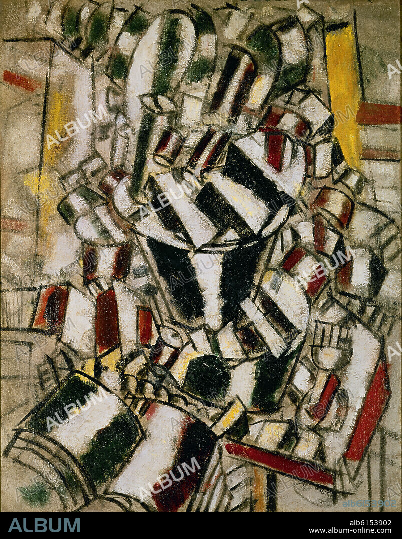 FERNAND LÉGER. NATURALEZA MUERTA SOBRE UNA MESA 1914.