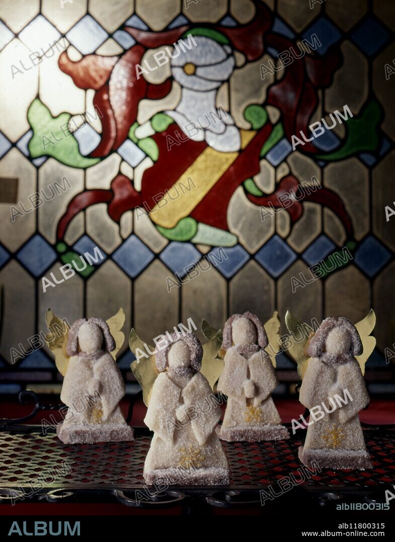 Fanny and Johnnie Cradock Cookery - 1970. Small Fry - Edible Christmas Angels.